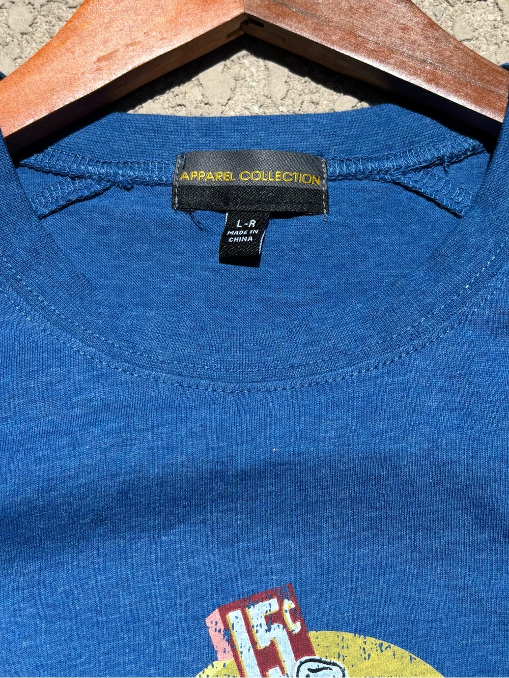 Vintage McDonald's 15¢ Logo Graphic T-Shirt Blue Casual Women’s Large - Picture 3 of 8